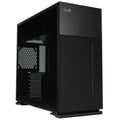 InWin 127 kabinett midtårn herdet glass svart forfra