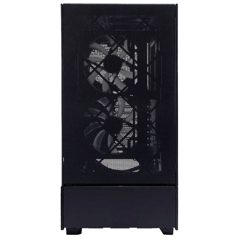 Nærbilde av USB-C og USB-A porter på InWin Modfree Base kabinett