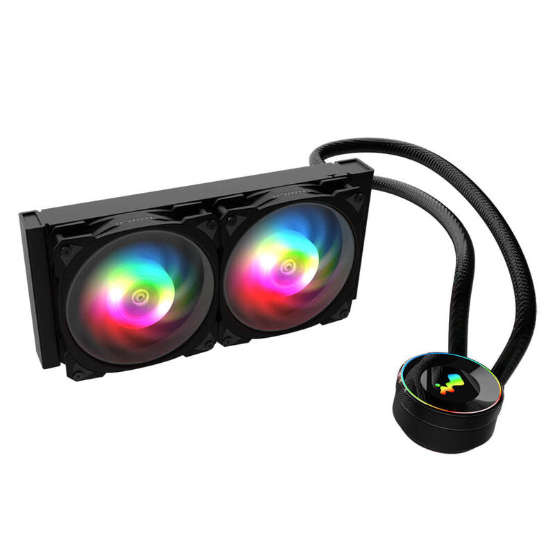 InWin MR24 ARGB AIO vannkjøling 240 mm svart bakside