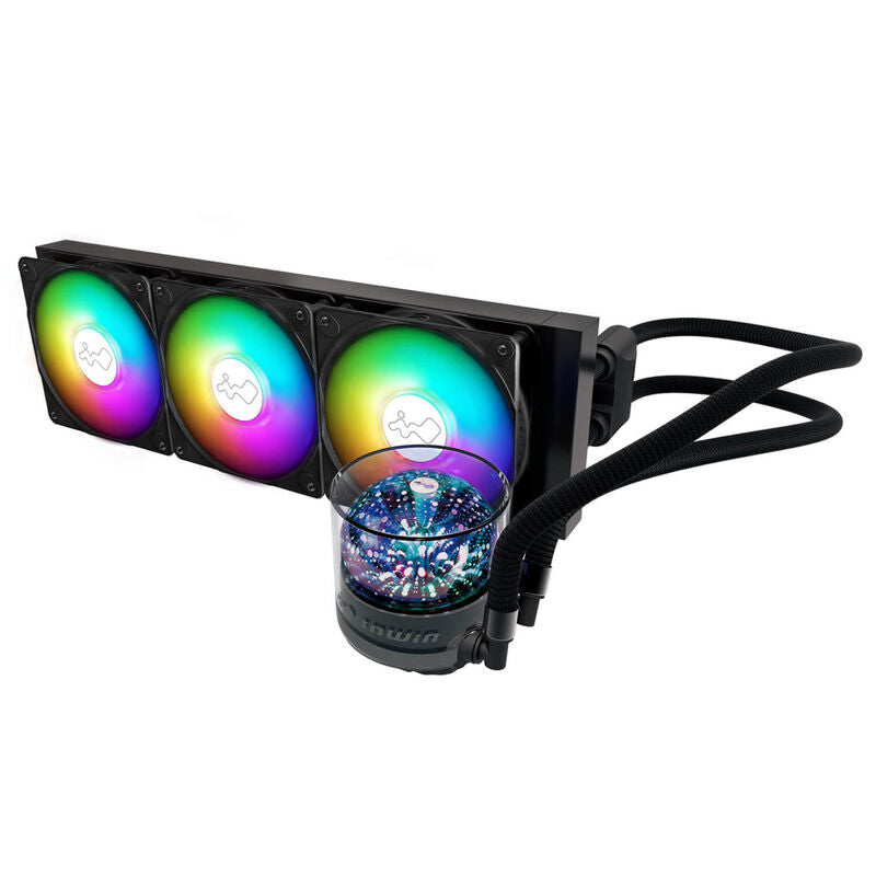 InWin NR36 ARGB AIO vannkjøling 360 mm svart forfra