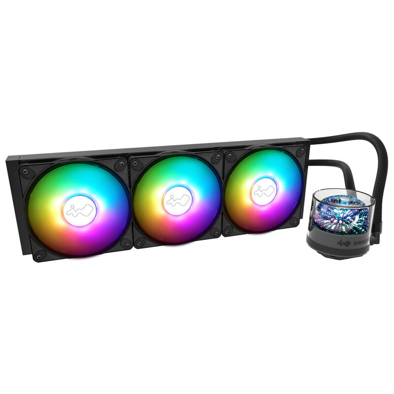 InWin NR36 ARGB AIO vannkjøling 360 mm svart bakside
