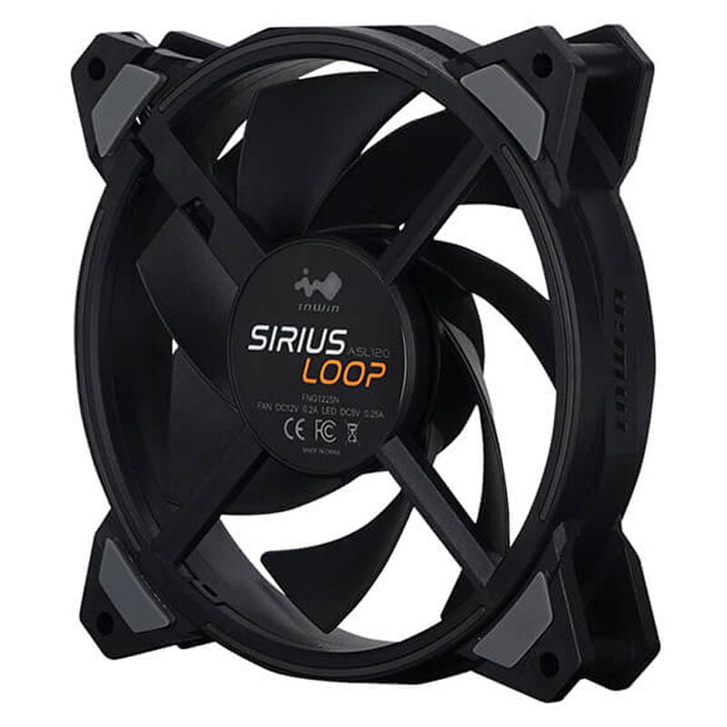 InWin Sirius Loop RGB PWM vifte 3-pakk kontrollerenhet