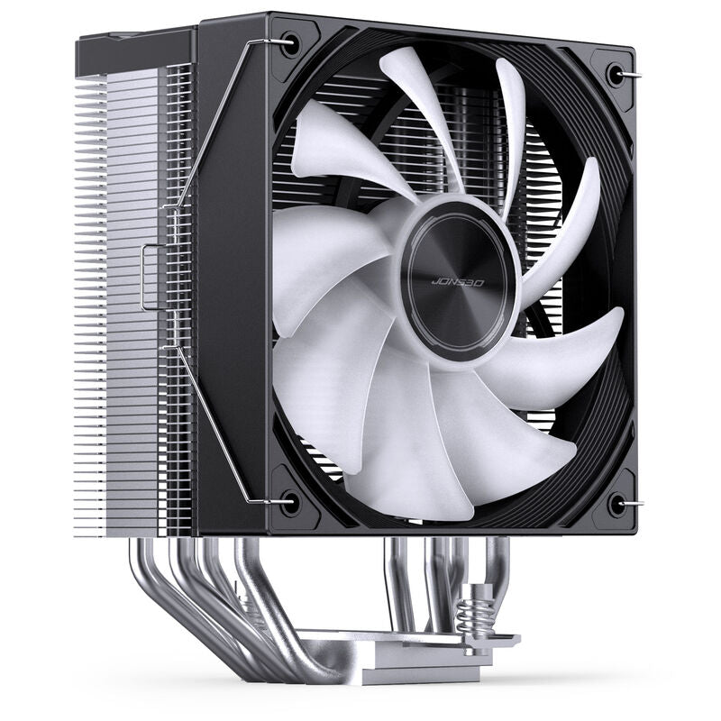 Detalj av Jonsbo CA40 CPU-kjøler 120 mm PWM RGB svart