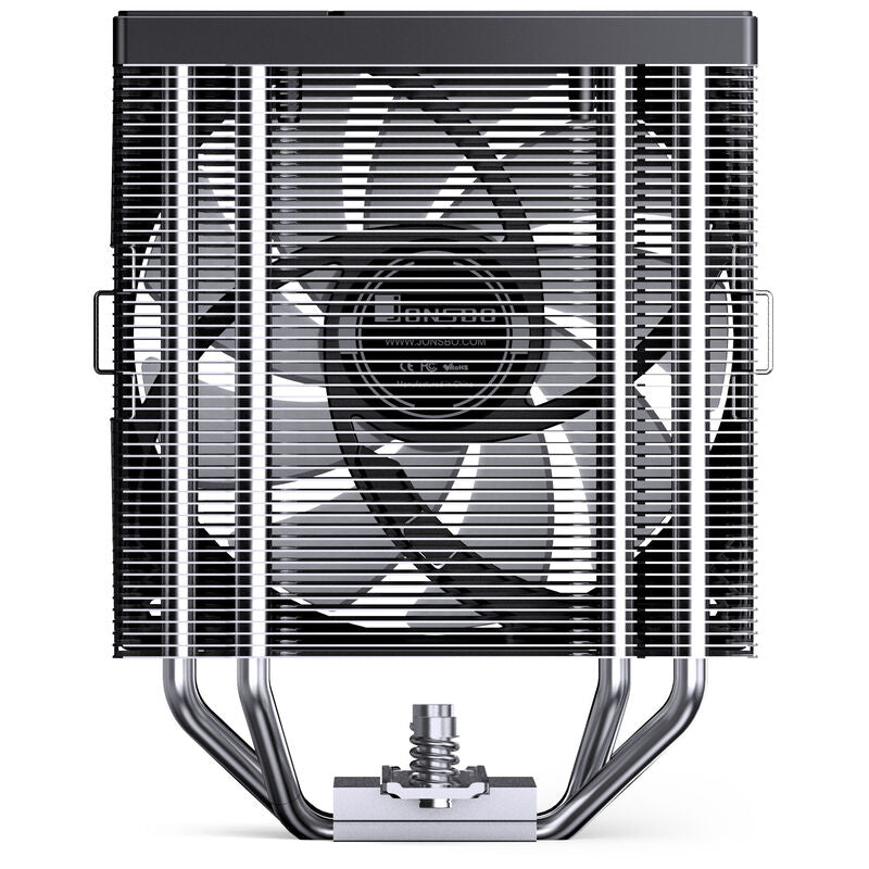Jonsbo CA40 CPU-kjøler 120 mm PWM RGB svart monteringsdetalj
