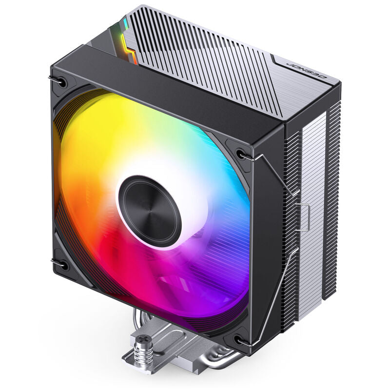 Montert Jonsbo CA40 CPU-kjøler 120 mm PWM RGB svart i PC