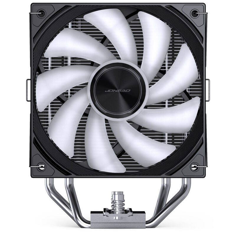 Jonsbo CA40 CPU-kjøler 120 mm PWM RGB svart med synlige heatpipes