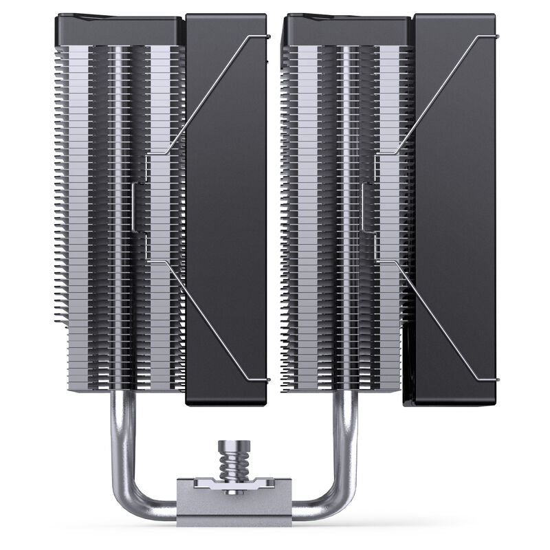 Jonsbo CA80 CPU-kjøler dobbelttårn 2x 120 mm PWM RGB svart i bruk