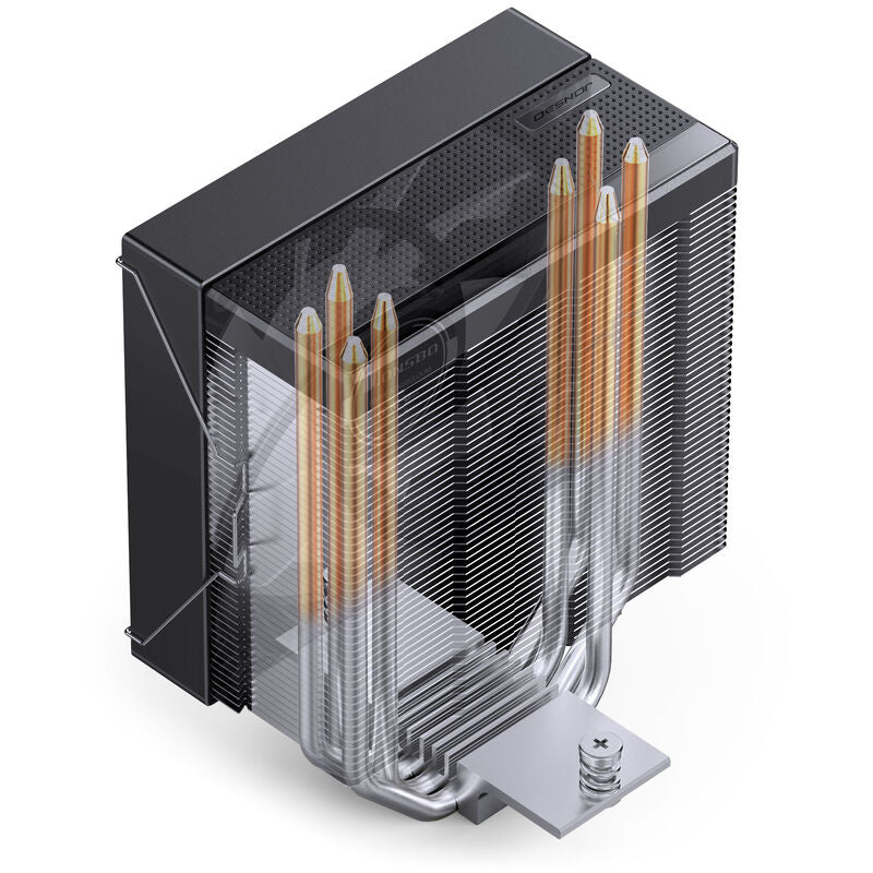 Jonsbo CB40 CPU-kjøler 120 mm PWM ARGB svart detalj av base