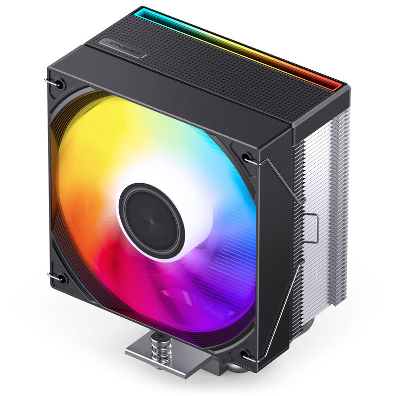Jonsbo CB40 CPU-kjøler 120 mm PWM ARGB svart montert i PC