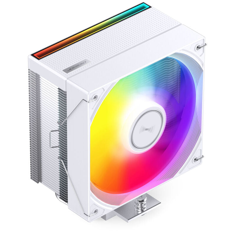 Jonsbo CB40 CPU-kjøler PWM RGB 225 W hvit forfra