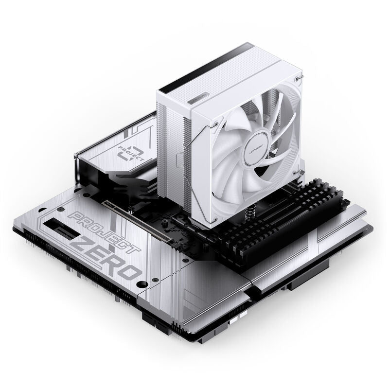 Jonsbo CB40 CPU-kjøler komplett hvit