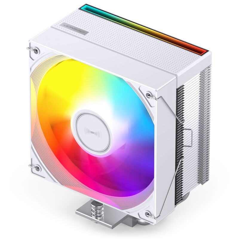 Jonsbo CB40 CPU-kjøler montert i PC hvit