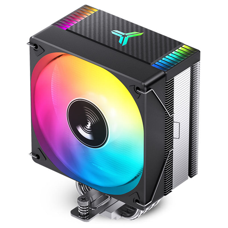 Jonsbo CR-1000 EVO ARGB CPU-kjøler montert i PC