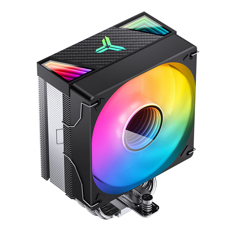 Jonsbo CR-1000 V2 PRO ARGB CPU-kjøler 120 mm svart bakside