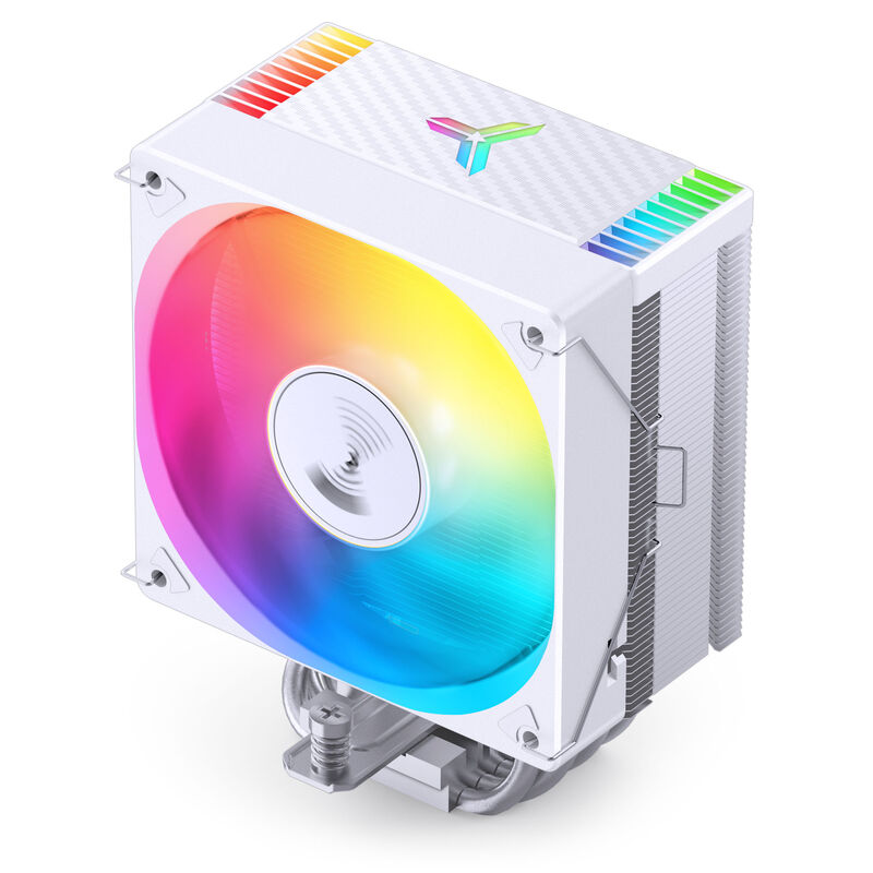 Detalj av Jonsbo CR-1000MAX CPU-kjøler ARGB 120 mm hvit