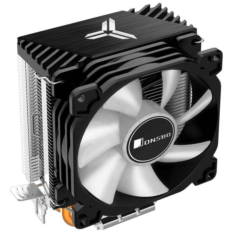Jonsbo CR-1200 CPU-kjøler RGB 92 mm svart RGB-belysning på vifte