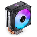 Jonsbo CR-1300 EVO CPU-kjøler forfra med RGB-vifte