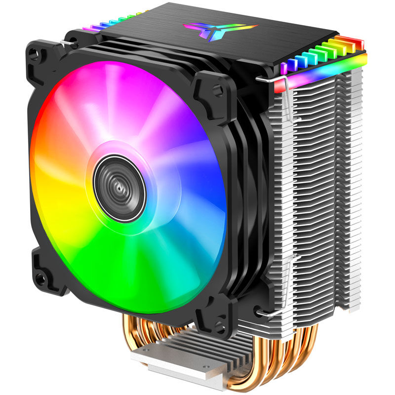 Jonsbo CR-1400 ARGB CPU-kjøler 92 mm svart bakside