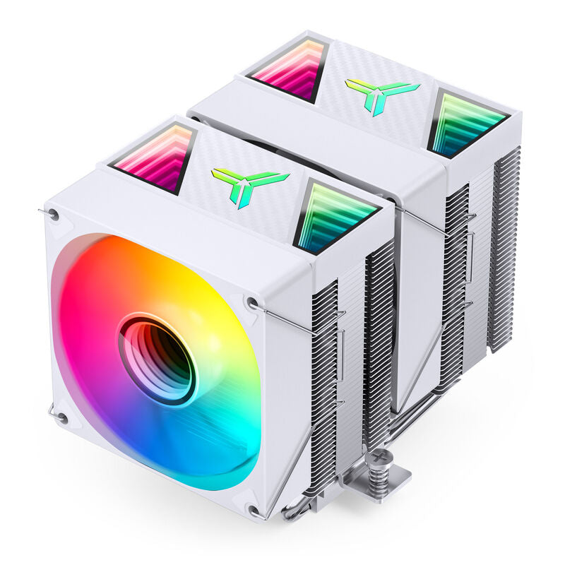 Montert Jonsbo CR-1400 DV2 CPU-kjøler dobbelttårn 92 mm svart i PC