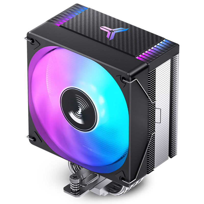 Jonsbo CR-1400 EVO Color CPU-kjøler 92 mm RGB PWM montert i PC