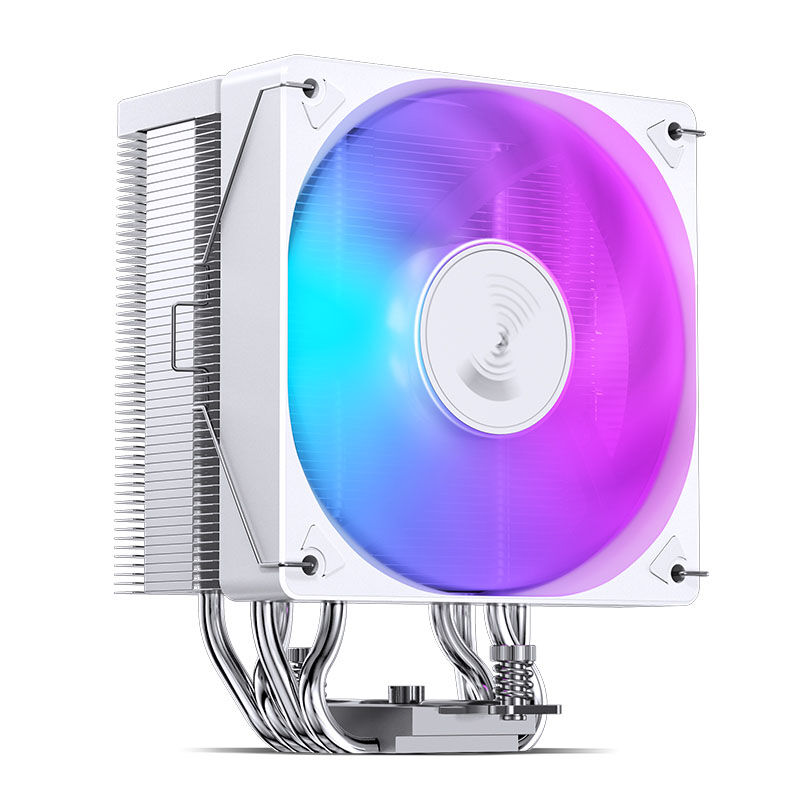 Jonsbo CR-1400 EVO CPU-kjøler 92 mm RGB hvit forfra