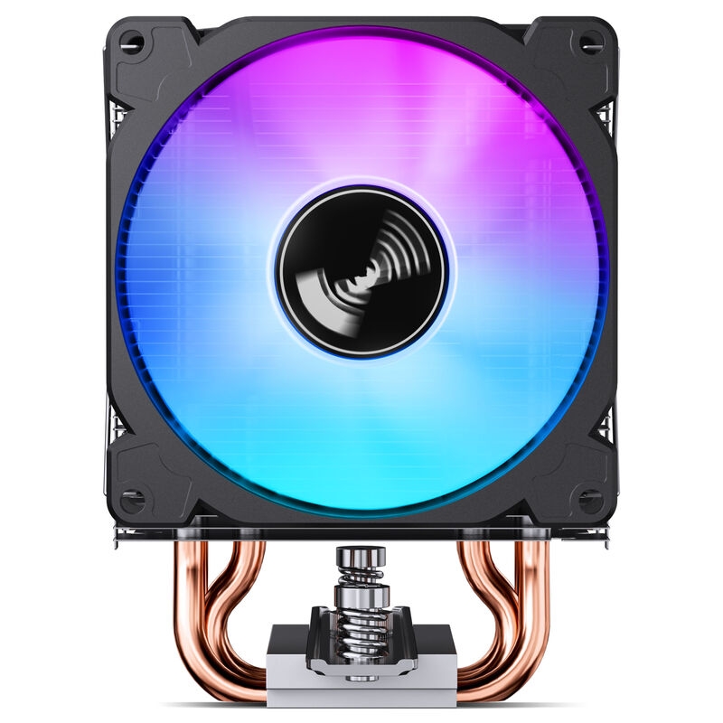 Detalj av Jonsbo CR-1400E CPU-kjøler 92 mm RGB svart heatpipes