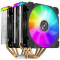 Jonsbo CR-2000 GT CPU-kjøler dobbelttårn ARGB forfra