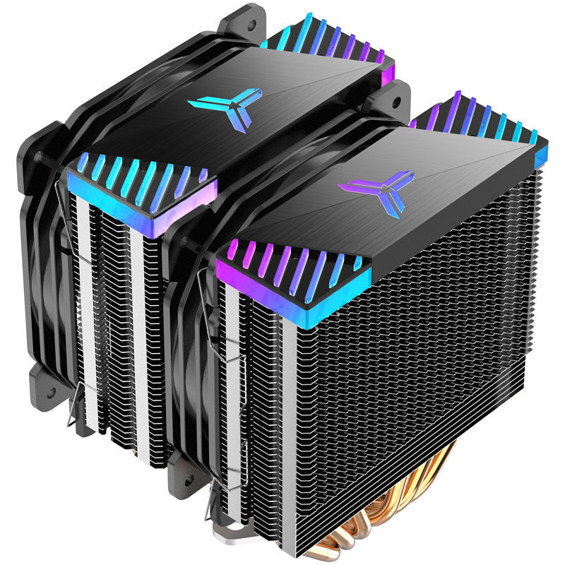 ARGB-belysning på Jonsbo CR-2000 GT CPU-kjøler dobbelttårn ARGB