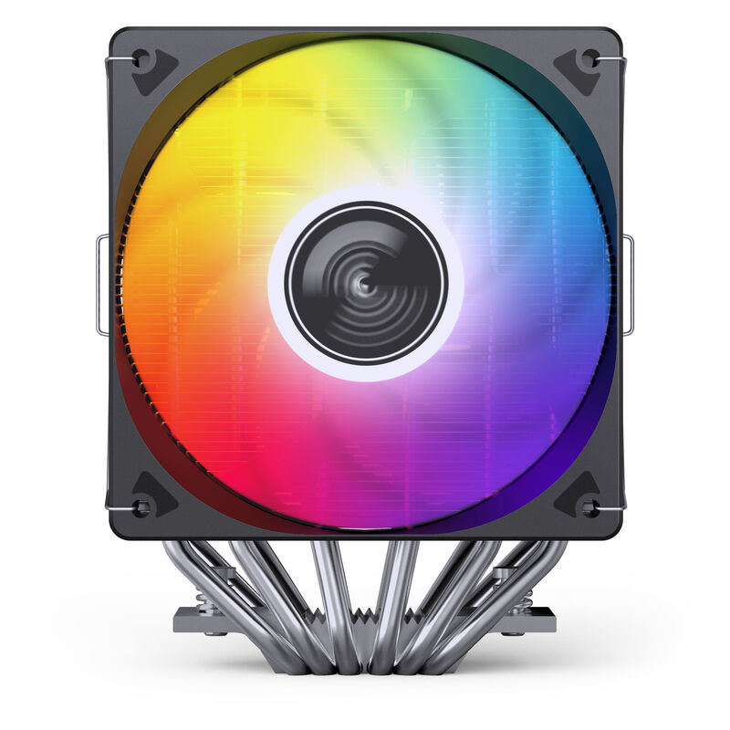 Jonsbo CR-3000E CPU-kjøler dobbelttårn RGB belysning detalj