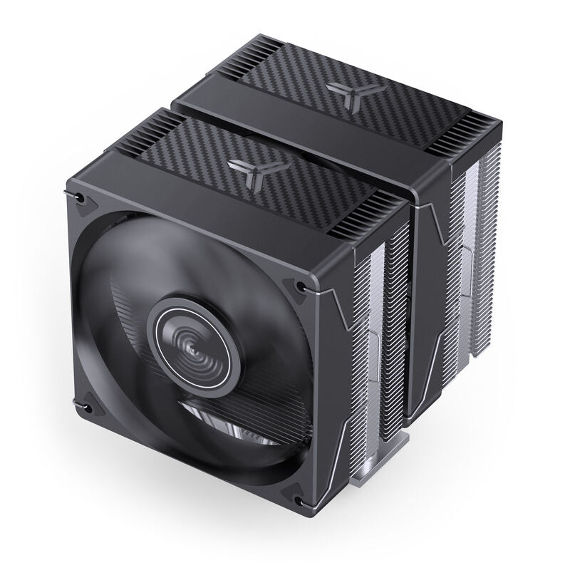Jonsbo CR-3000E CPU-kjøler dobbelttårn detalj av heatpipes