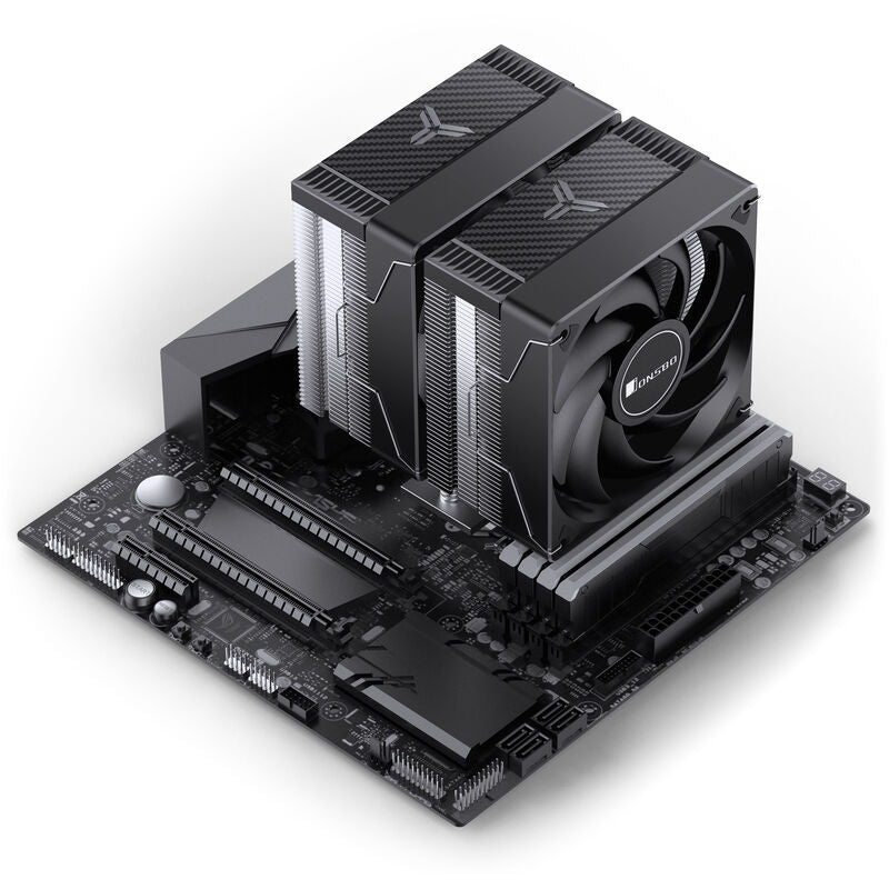 Jonsbo CR-3000E CPU-kjøler dobbelttårn monteringsdetaljer