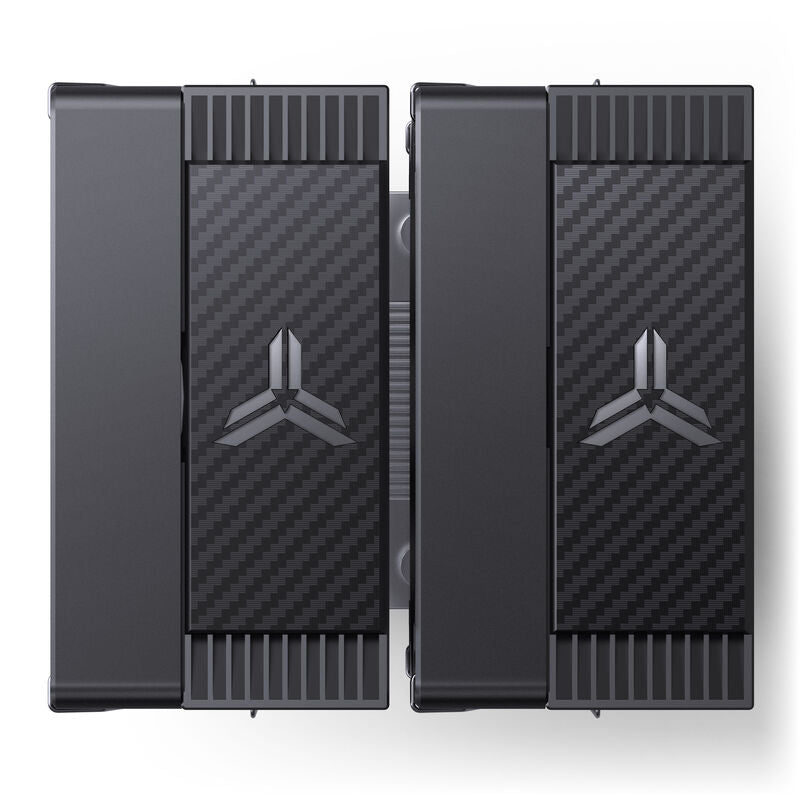 Jonsbo CR-3000E CPU-kjøler dobbelttårn sideprofil