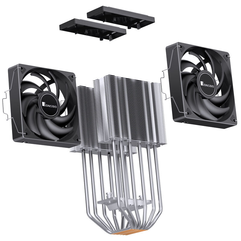 Jonsbo CR-3000E CPU-kjøler dobbelttårn vifte motor