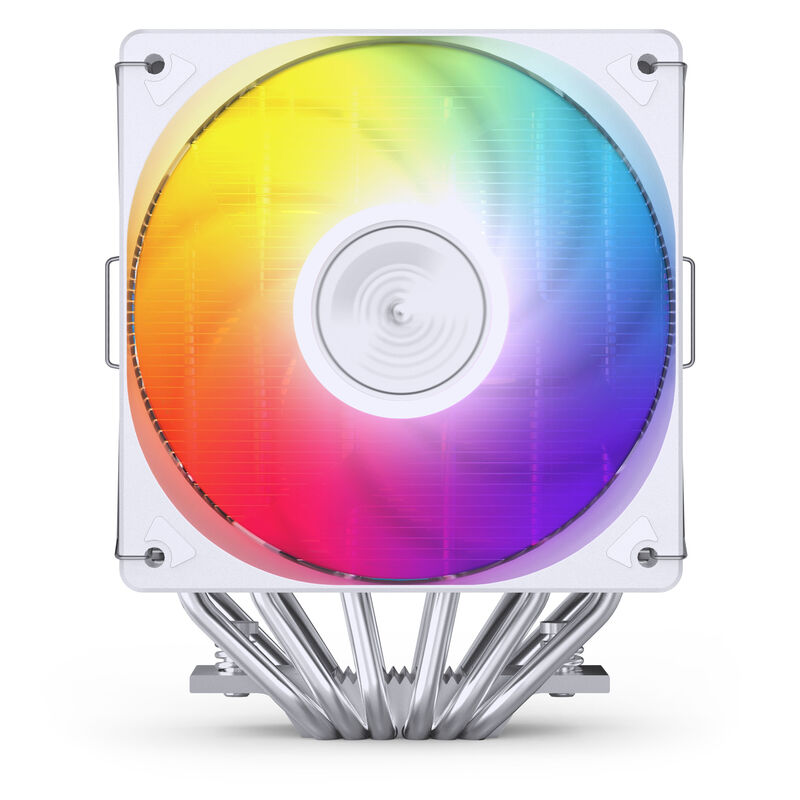 Jonsbo CR-3000E CPU-kjøler dobbelttårn RGB 260 W TDP hvit - Jonsbo