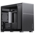 Jonsbo D31 MESH kabinett Micro-ATX herdet glass hvit forfra