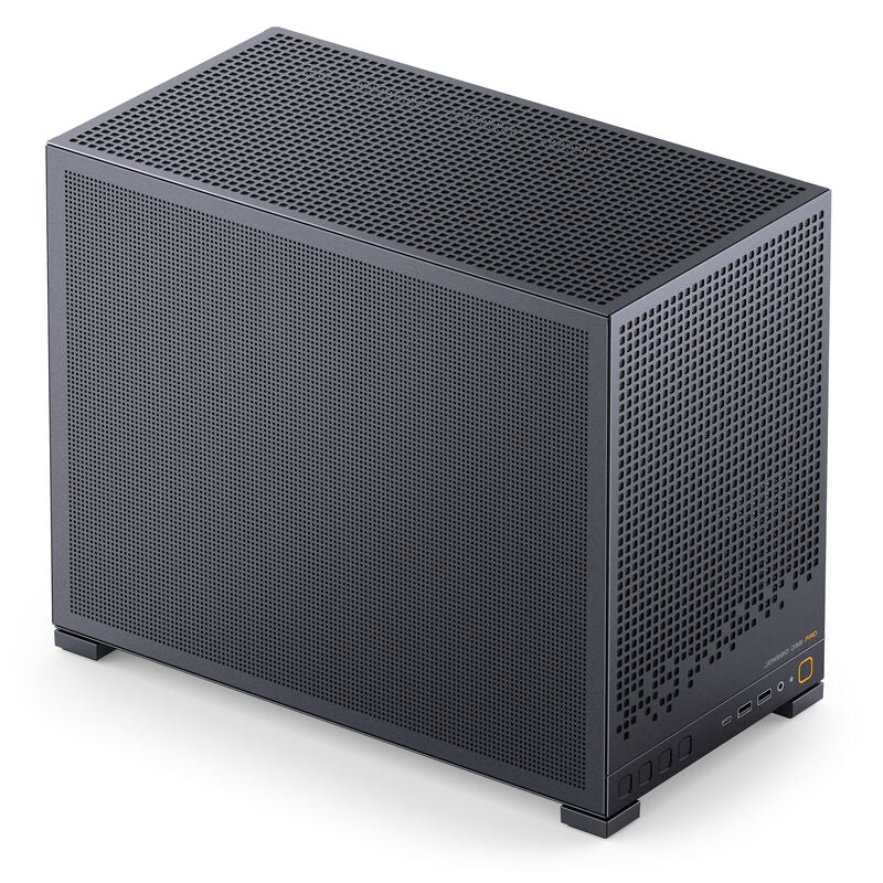 Jonsbo D32 PRO Mesh kabinett mATX Back Connect svart bakside