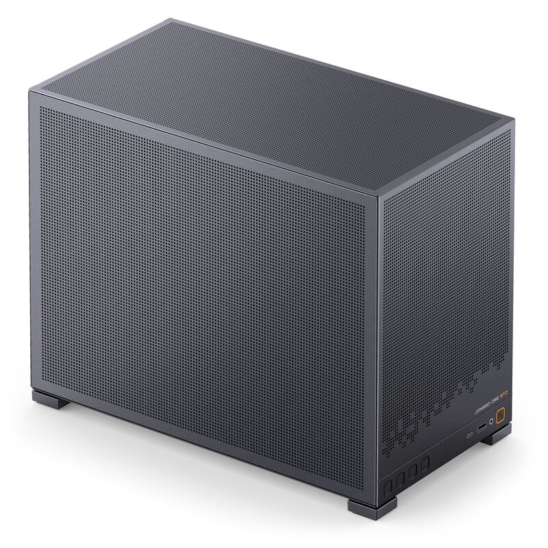Jonsbo D32 STD Mesh kabinett mATX minitårn svart bakside