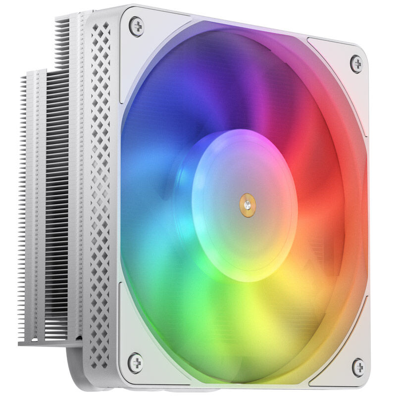 Jonsbo HX6200D CPU-kjøler bakside med monteringsbrakett