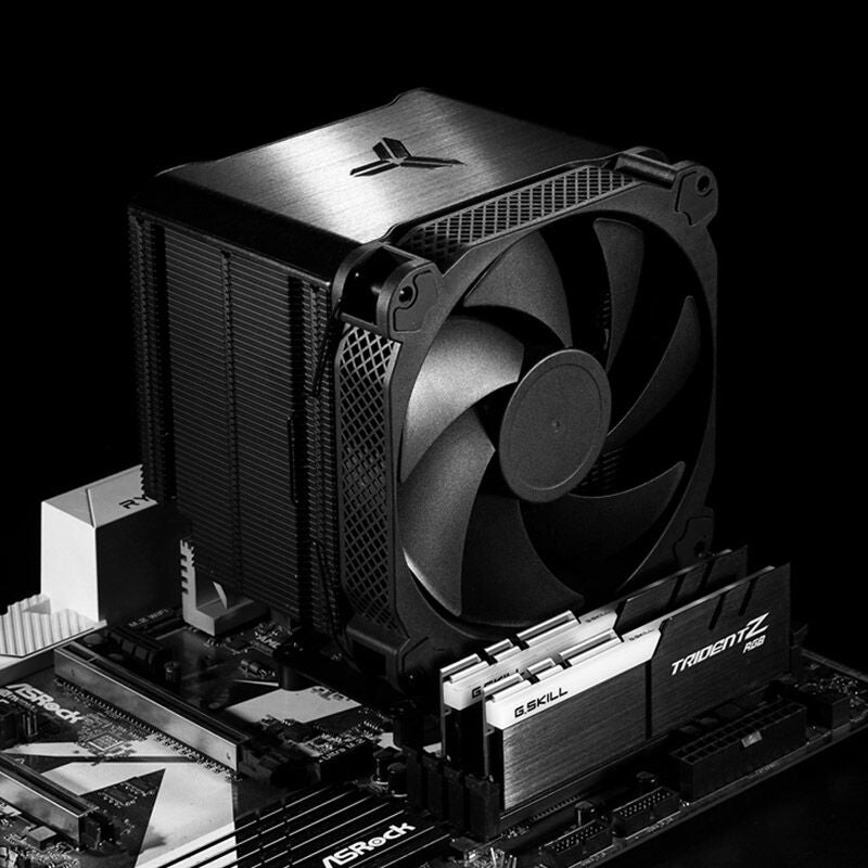Jonsbo HX6250 CPU-kjøler 140 mm singeltårn 250 W TDP svart - Jonsbo