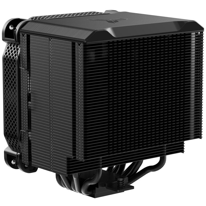 Montert Jonsbo HX6250 CPU-kjøler i PC svart singeltårn