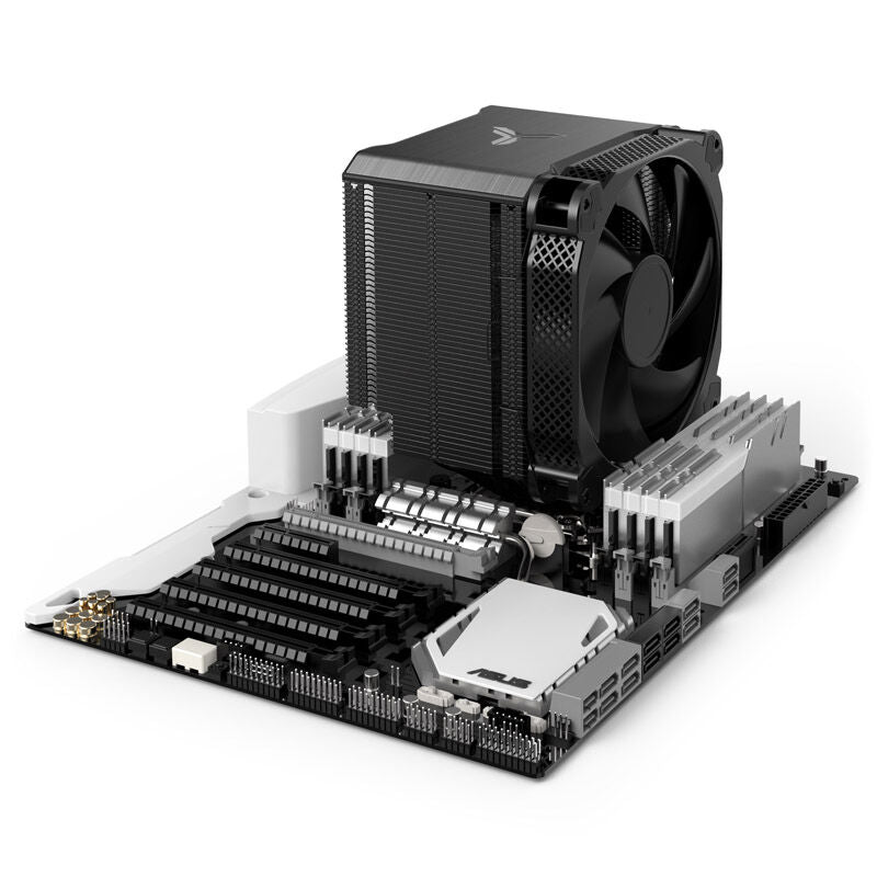 Jonsbo HX6250 CPU-kjøler 140 mm singeltårn 250 W TDP svart - Jonsbo