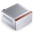 Jonsbo N10 kabinett Mini-ITX sølv aluminium forfra