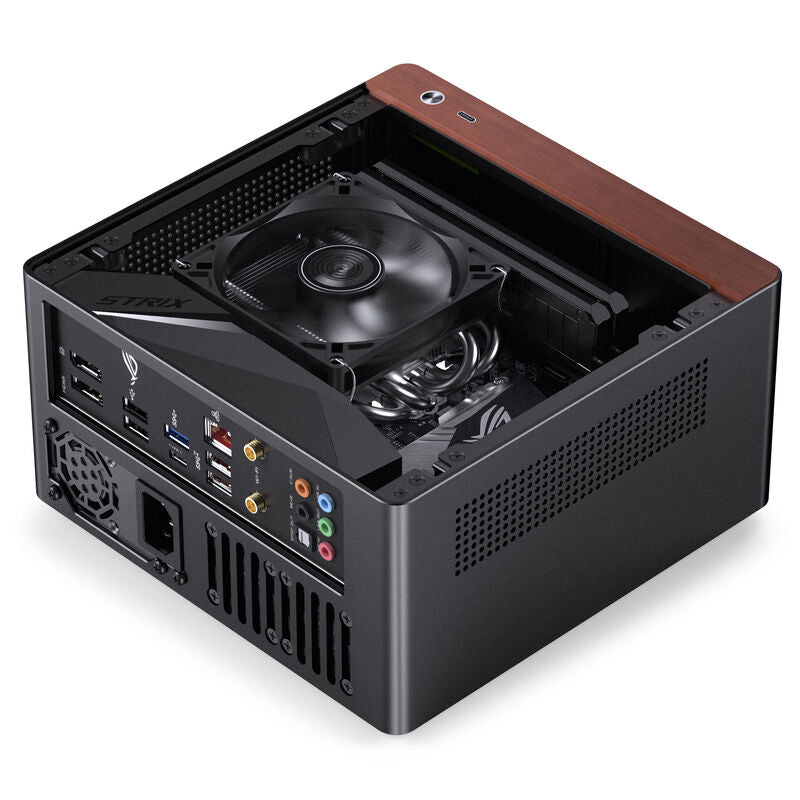 Jonsbo N10 Mini-ITX NAS-kabinett minitårn svart - Jonsbo