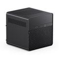 Jonsbo N2 Mini-ITX NAS kabinett svart forfra