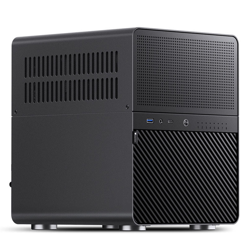 Jonsbo N3 NAS-kabinett Mini-ITX svart bakside