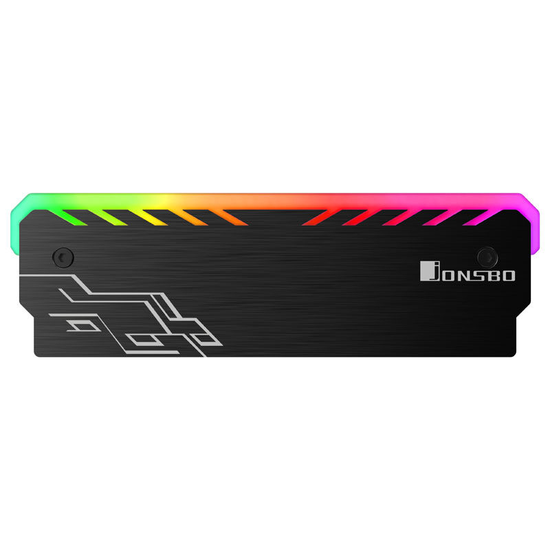Jonsbo NC-1 RGB RAM-kjøler svart bakside