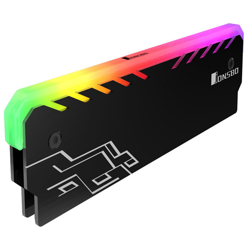 Jonsbo NC-1 RGB RAM-kjøler svart front