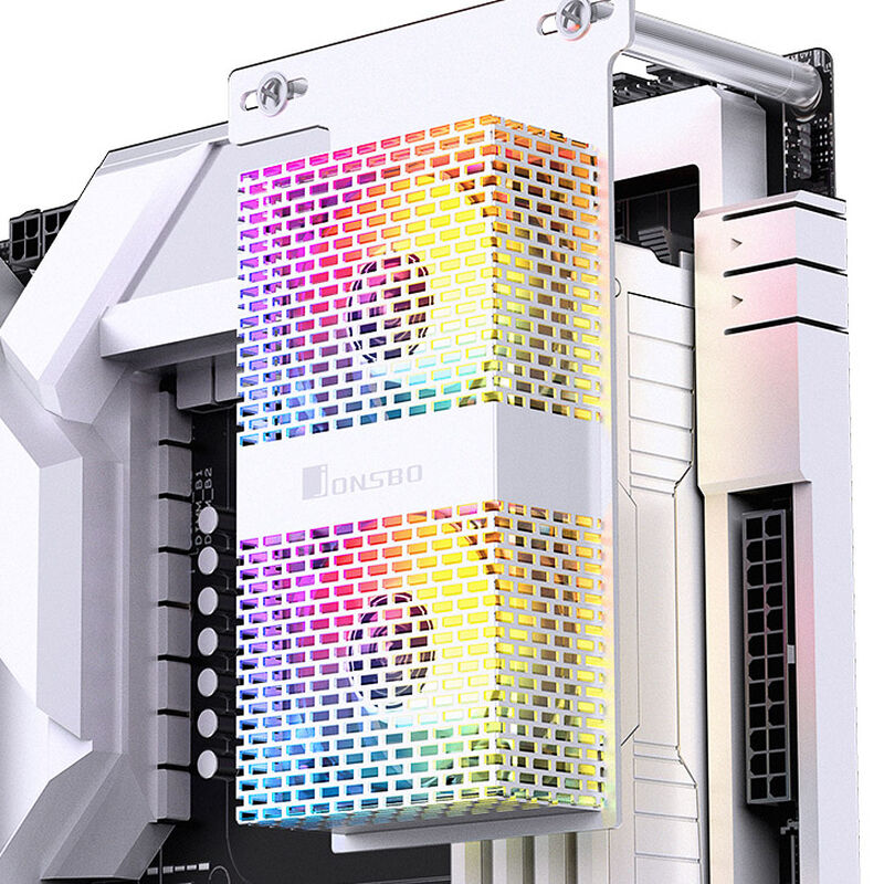 Jonsbo NF-2 RAM-kjøler ARGB hvit bakside