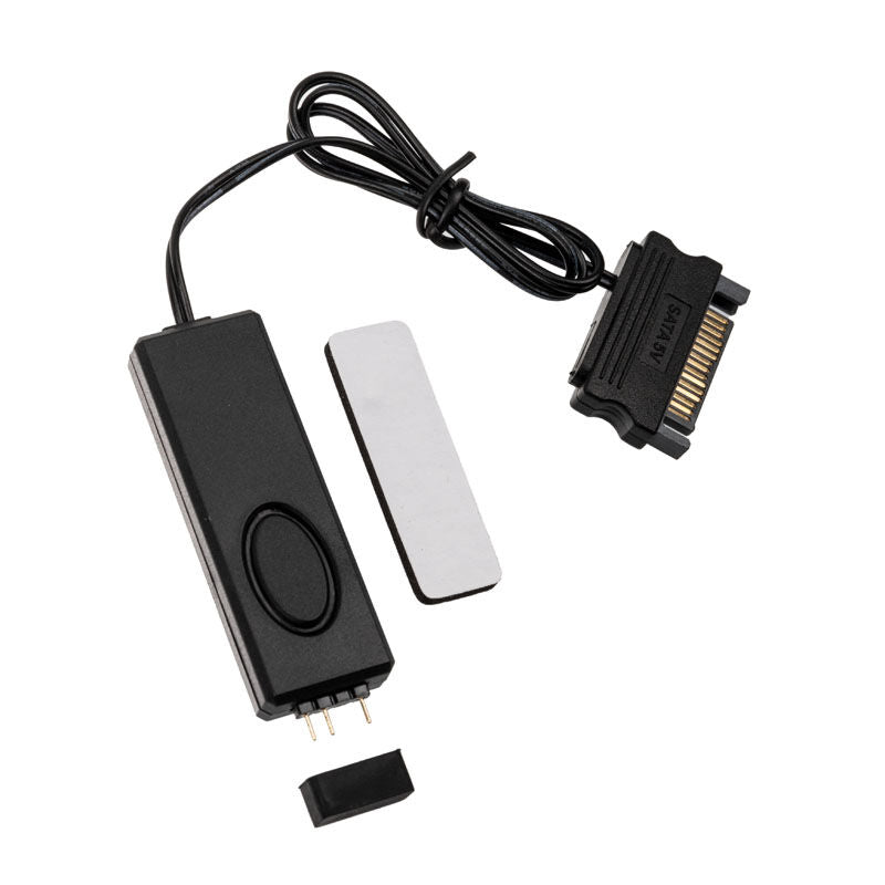 Jonsbo RC01 ARGB-kontroller SATA svart detalj