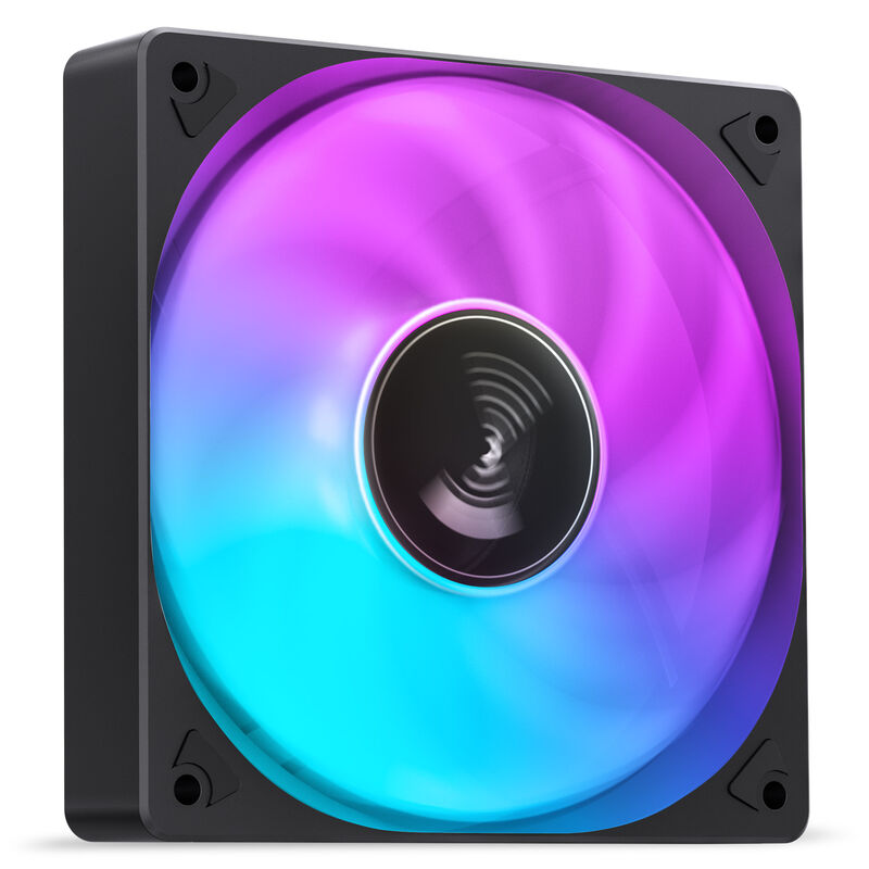Jonsbo SL-120C RGB vifte 120 mm PWM hvit forfra